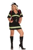 Elegant Moments Women’s Plus-Size Ms.Blazin Hot-Plus, Black, 3X/4X