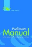 Worth reading Publication Manual of the American Psychological Association, 6th Edition | Sale