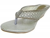 Amazing bridal sandals silver | Best Price