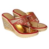 Beautiful bridal sandals wedge | Discount